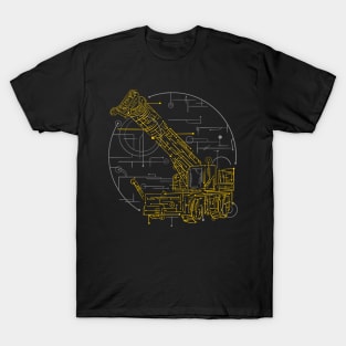 Mobile Cranes Geometric T-Shirt